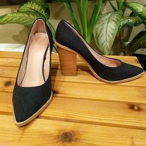 H&M Black Pumps Heels sz 8.5